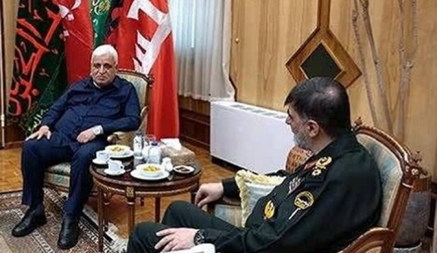 قائد قوات الحشد الشعبي العراقي يلتقي العميد 'رادان'