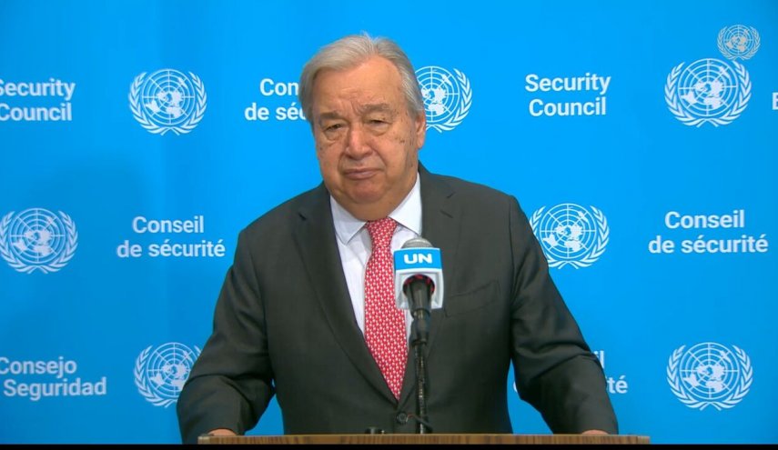 گوترش : ضمن احترام به آتش بس به کابوس غزه پایان دهید