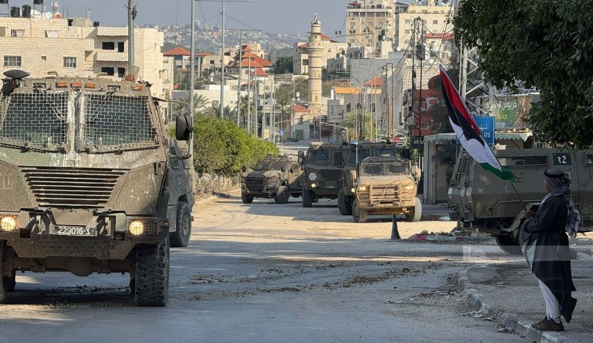 یورش نظامیان صهیونیست به «نابلس» و «طوباس» در کرانه باختری