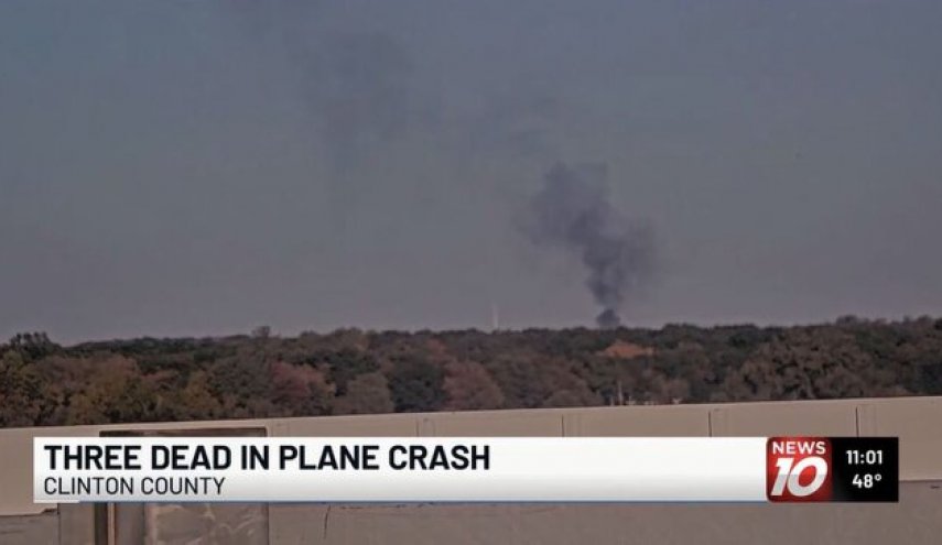 سقوط هواپیمای سبک در «میشیگانِ» آمریکا با ۳ کشته