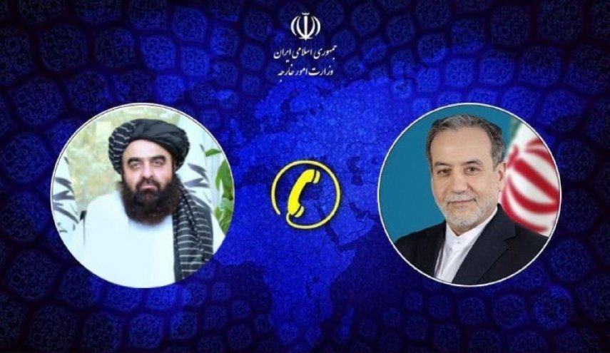 گفتگوی تلفنی وزرای امور خارجه جمهوری اسلامی ایران و افغانستان