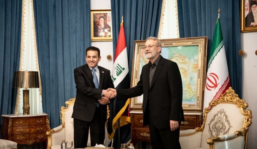 دیدار الاعرجی با لاریجانی و عراقچی