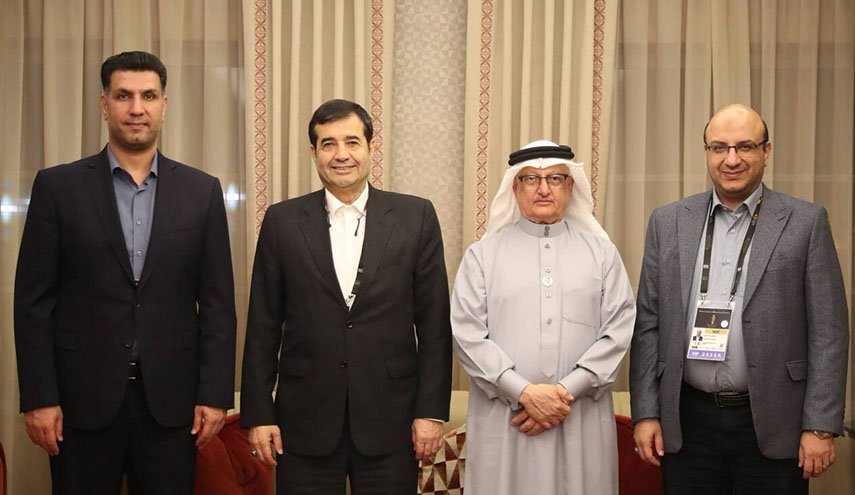وزير الرياضة والشباب الإيراني يصل إلى البحرین