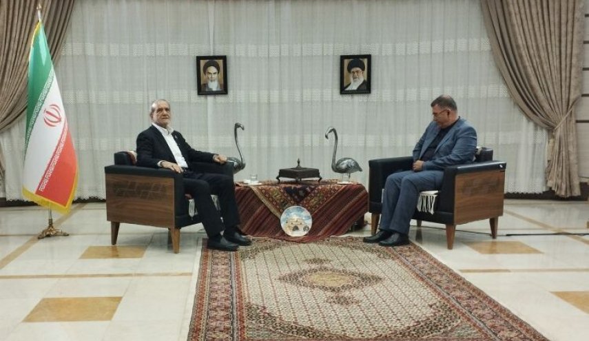 بزشكيان: الشعب الإيراني سيتجاوز كل الصعوبات بعزة وفخر 