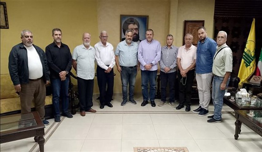 حزب الله يستقبل وفد 