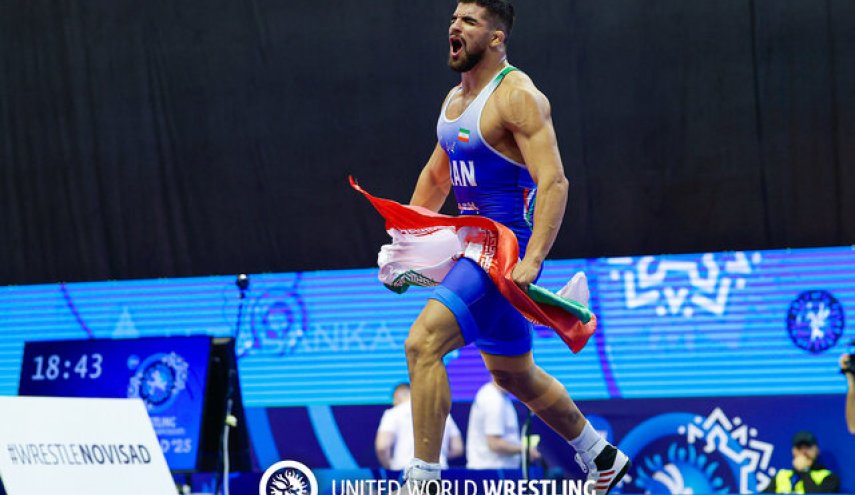 کشتی آزاد زیر ۲۳ سال ایران نایب قهرمان جهان شد
