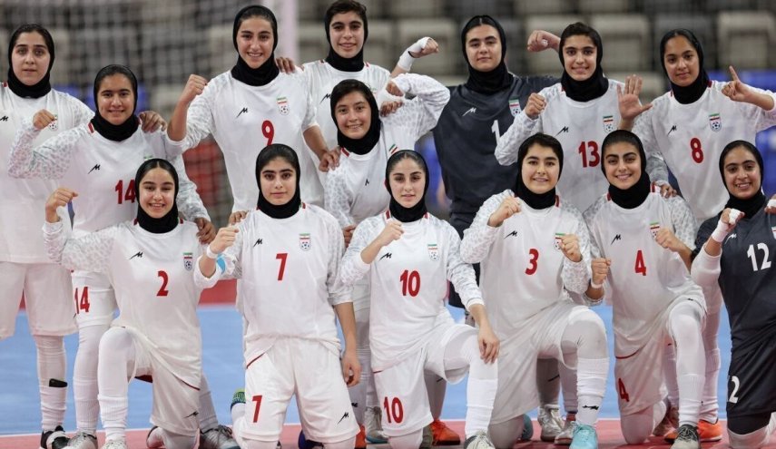 فینال فوتسال آسیا ارمغان دختران ایرانی از بحرین + فیلم