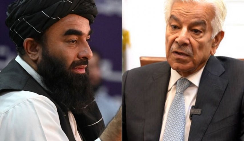 واکنش وزیر دفاع پاکستان به اظهارات سخنگوی طالبان