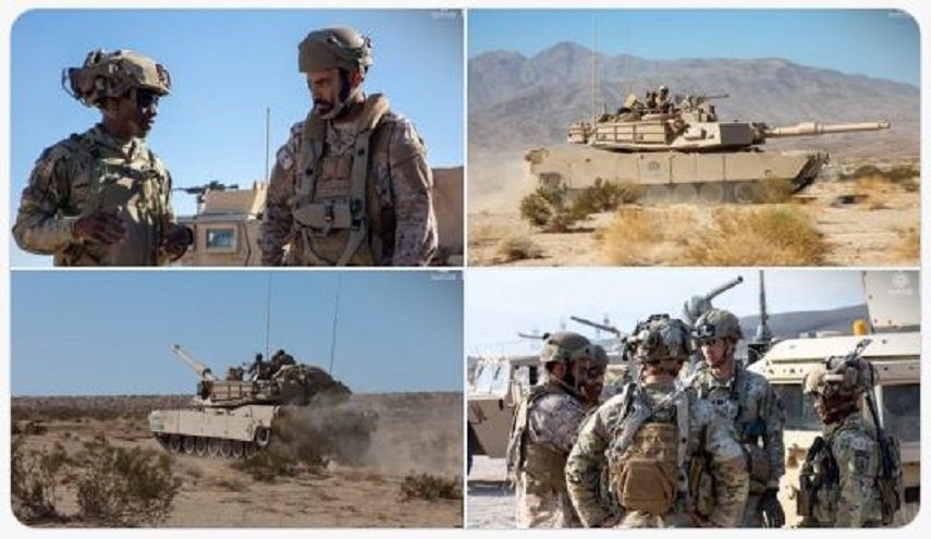 مناورات عسكرية سعودية أميركية في قاعدة ’فورت إيروين’