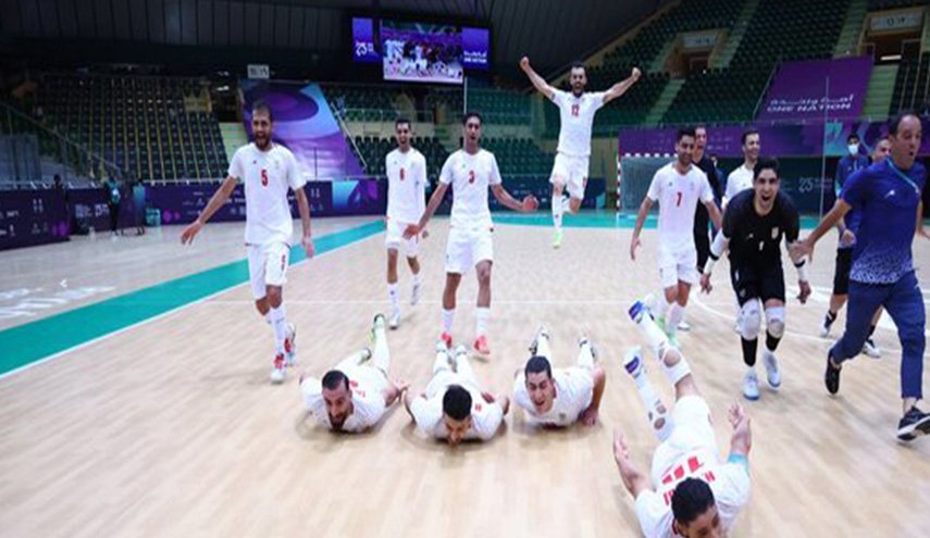 المنتخب الايراني لكرة الصالات يتوج ببطولة دورة الالعاب الاسلامية
