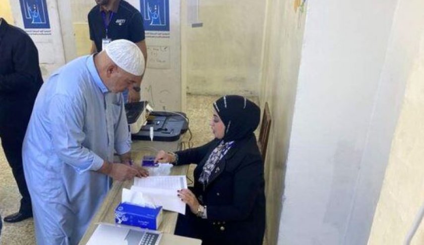 میزان مشارکت در انتخابات پارلمانی عراق از ۵۴ درصد فراتر رفت
