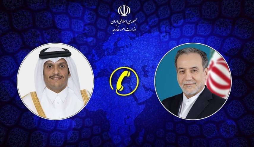 وزيرا خارجية ايران وقطر يتباحثان هاتفيا