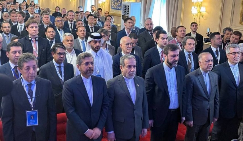 آغاز اجلاس بین‌المللی«حقوق بین الملل تحت تهاجم: تجاوز و دفاع» با حضور سید عباس عراقچی 
