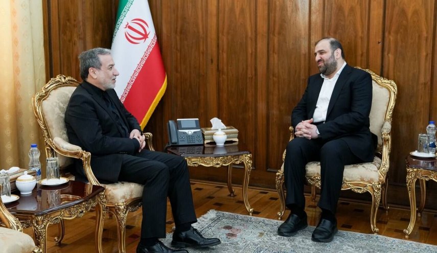 عراقجي يلتقي نائب رئيس تيار الحكمة الوطني العراقي