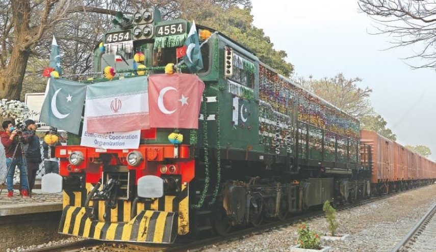 استئناف خدمة قطار الحاويات إسلام آباد – طهران – إسطنبول قريبًا
