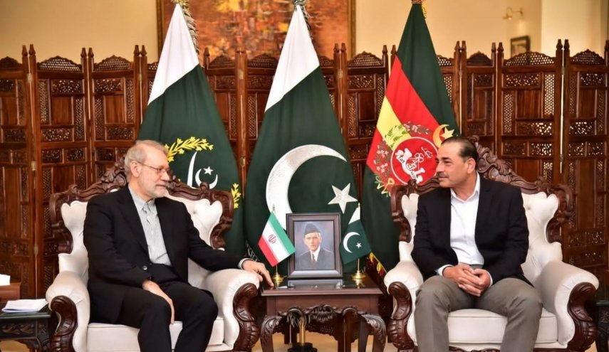 دیدار لاریجانی با فرمانده ارتش پاکستان 