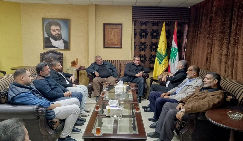 لقاء بين حزب الله وحماس في صيدا