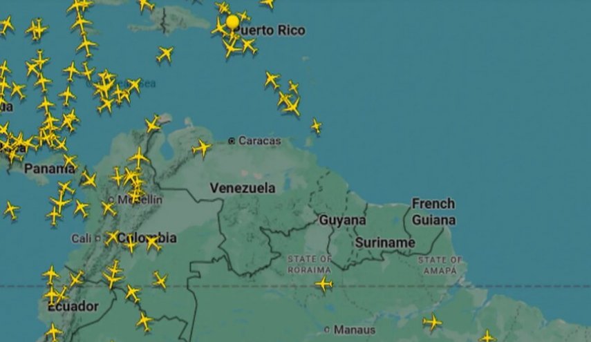 رويترز: المسؤولون الأمريكيون فوجئوا بإعلان ترامب إغلاق المجال الجوي الفنزويلي
