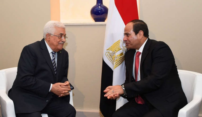 رسالة نارية من السيسي إلى عباس
