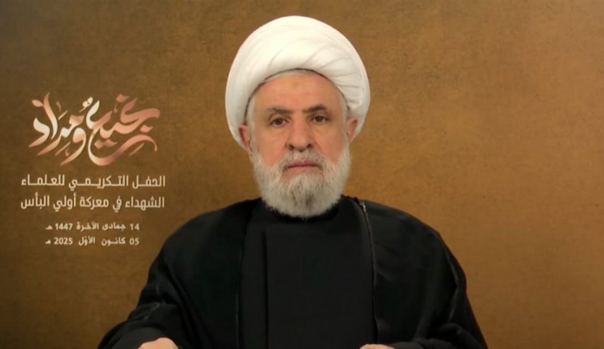 الشيخ قاسم: لسنا معنيين بخدّام 'إسرائيل' 