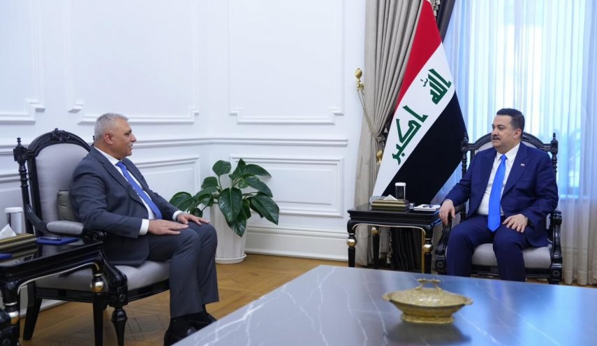 دیدار نخست وزیر عراق با رئیس دستگاه امنیتی لبنان در بغداد
