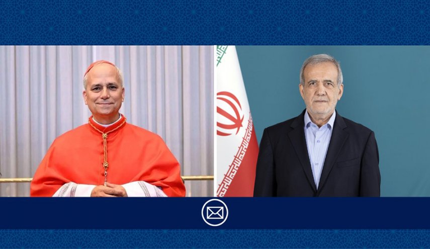 الرئيس الإيراني يهنئ البابا ليو الرابع عشر 
