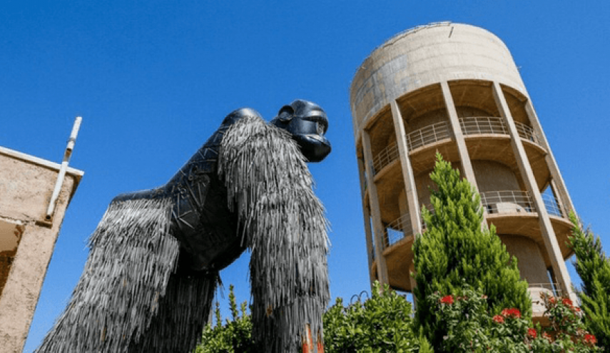 افتتاح نخستین باغ‌وحش فلزی کشور درجنوب اصفهان