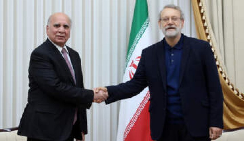دیدار وزیر خارجه عراق با لاریجانی
