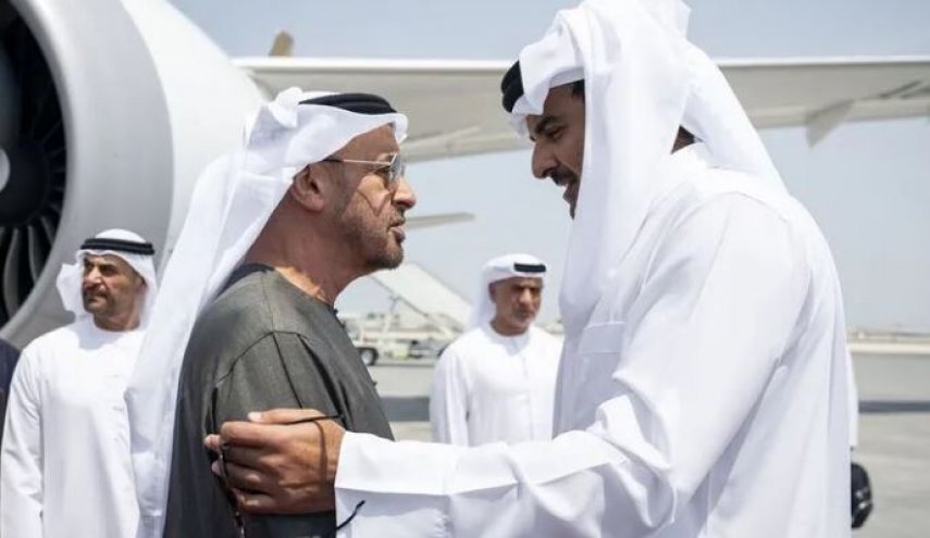امیر قطر به امارات رفت