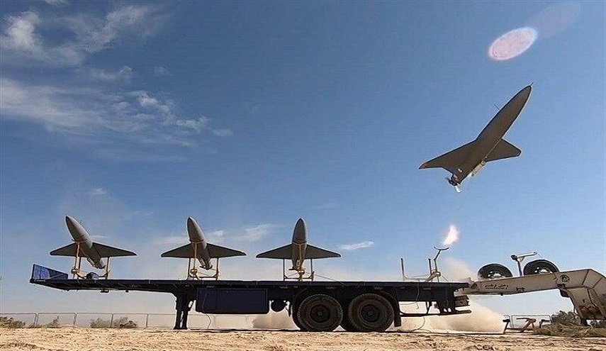 پهپادهای ارتش قدرتمند ایران اهداف آمریکایی ـ صهیونی را درهم کوبید
