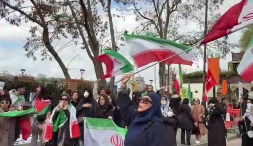 ندای همبستگی با ایران در قلب انگلستان طنین‌انداز شد