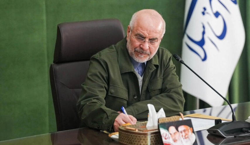 قاليباف: تحية إلى الشعب الايراني المقاوم الذي حمى البلاد من براثن الذئاب