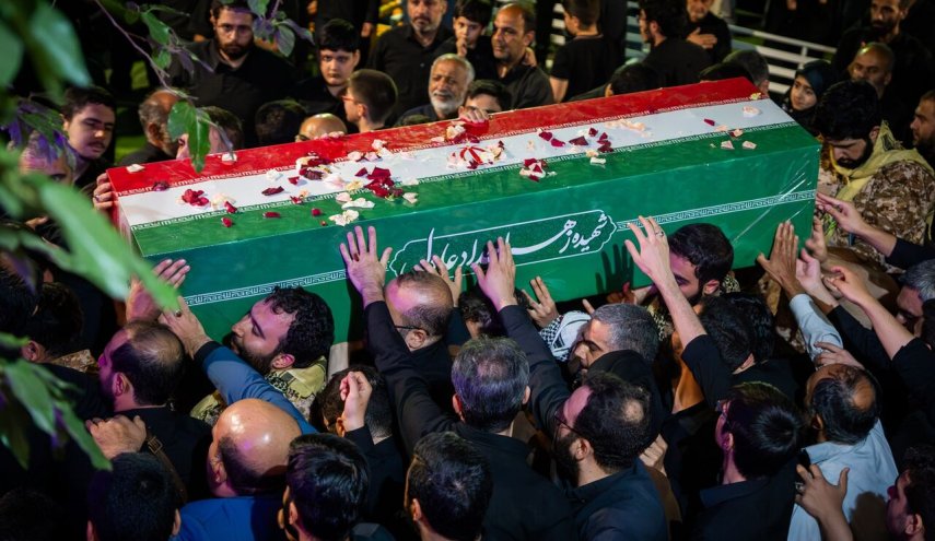 مراسم وداع با شهید «زهرا حداد عادل» برگزار شد