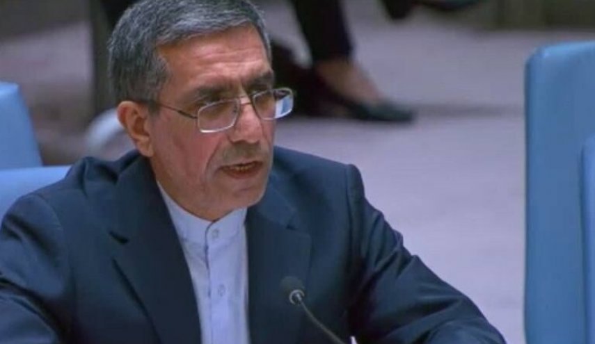 السفير الإيراني في الامم المتحدة: على الحكومات رفض وإدانة الإجراءات القسرية الامريكية