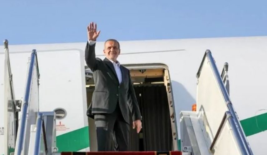 پزشکیان برای شرکت در اجلاس سران سازمان شانگهای عازم قرقیزستان شد