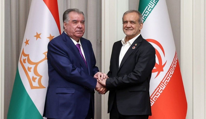 دیدار روسای جمهور ایران و تاجیکستان/ تاکید بر توسعه و تعمیق مناسبات دو کشور
