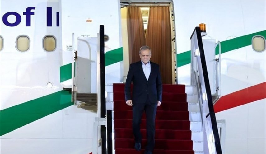 رئیس جمهور وارد تهران شد