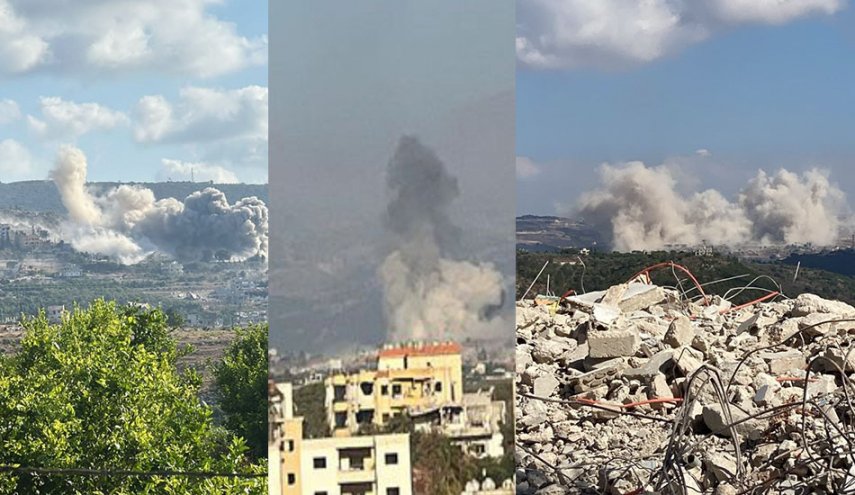 تصعيد صهیونی يطال مستشفى ومناطق مدنية في جنوب لبنان