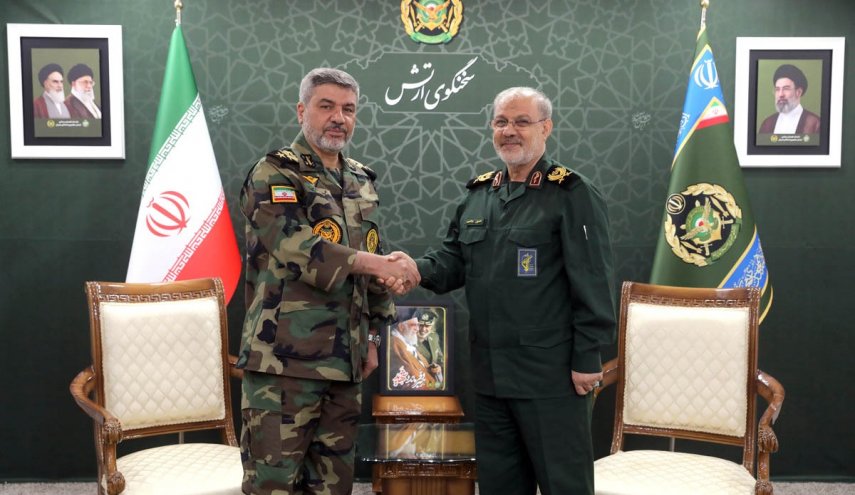 ارتش و سپاه متحد علیه دشمن آمریکایی - صهیونی