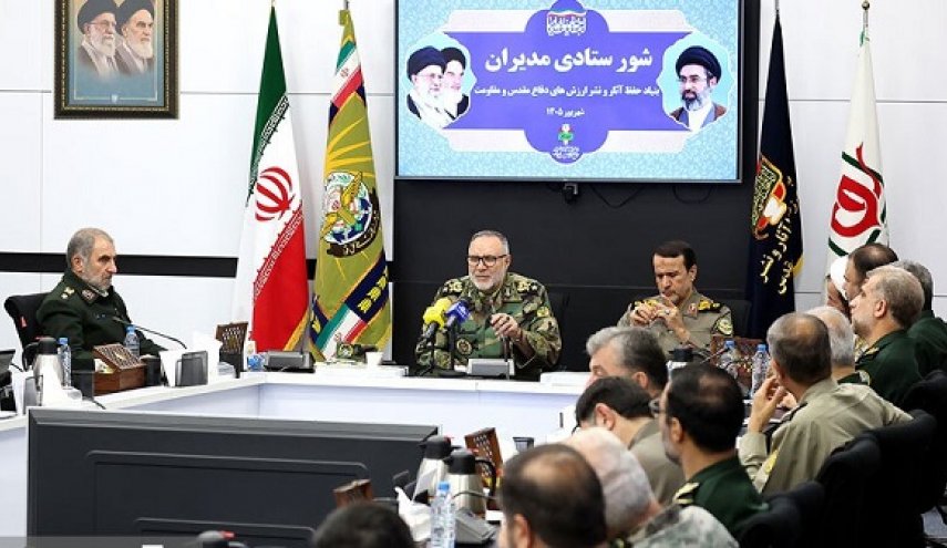 امیر سرتیپ حیدری: نیروهای مسلح ایران صحنه‌گردان واقعی میدان نبرد هستند