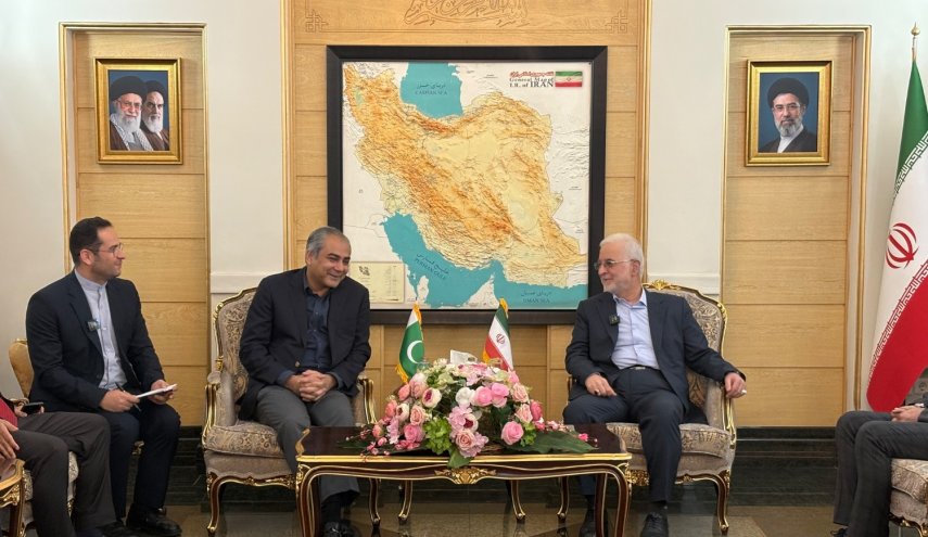 ورود وزیر کشور پاکستان به تهران با استقبال مومنی