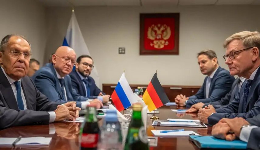 وزیران خارجه آلمان و روسیه برای اولین بار پس از جنگ اوکراین دیدار کردند