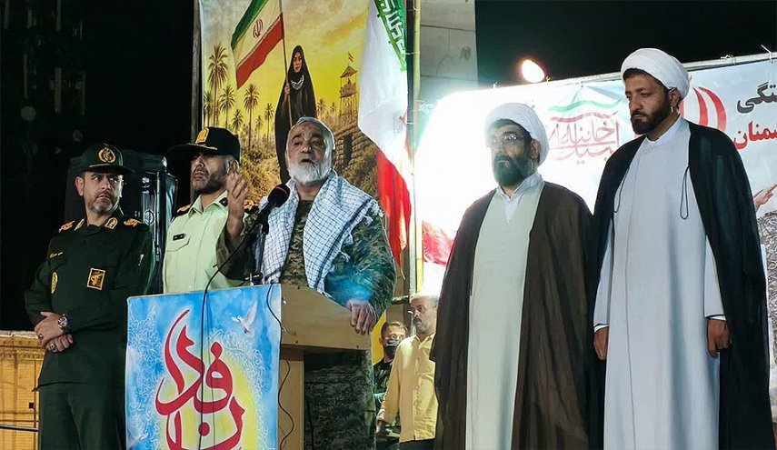العميد نقدي: شعبنا لن يهدأ حتى يثأر لدماء القائد الشهيد وسائر الشهداء