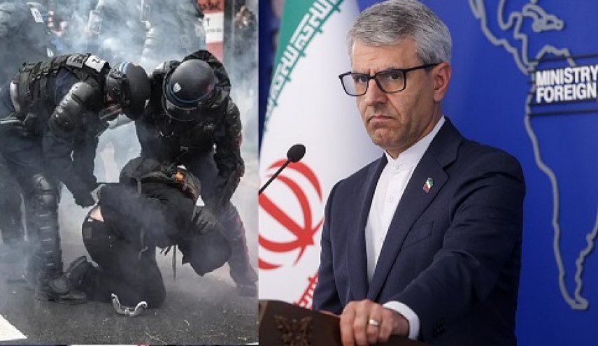 بقایی رویکرد دوگانه دولت فرانسه در قبال حقوق بشر را محکوم کرد