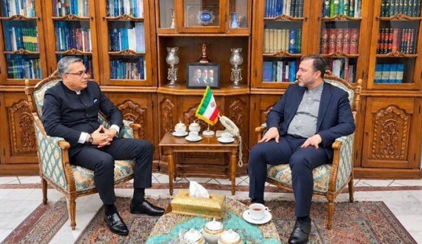دیدار غریب‌آبادی با سفرای هند، ژاپن و اسپانیا