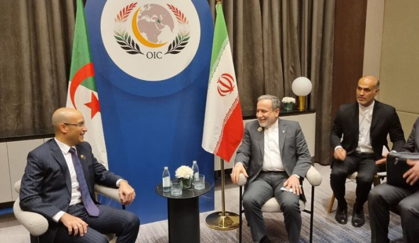 رایزنی عراقچی و مقام الجزایری در بغداد با محوریت فلسطین و تحولات خلیج فارس