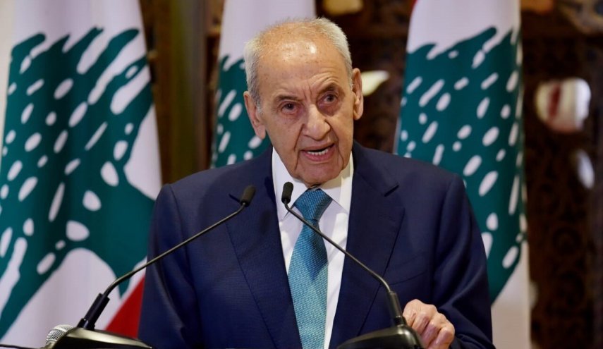 رئیس پارلمان لبنان: لغو قانون تحریم 