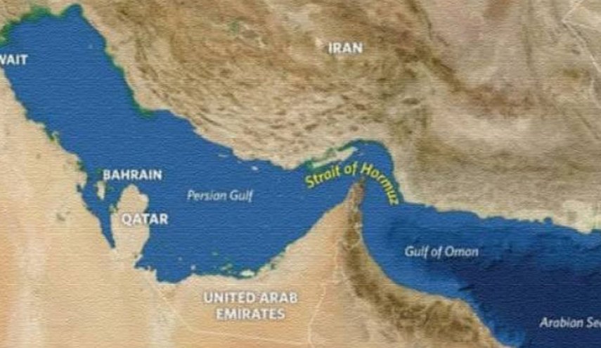 حادثه دریایی در تنگه هرمز