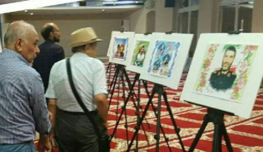 مراسم بزرگداشت شهید محسن حججی در وین برگزار شد+ تصاویر