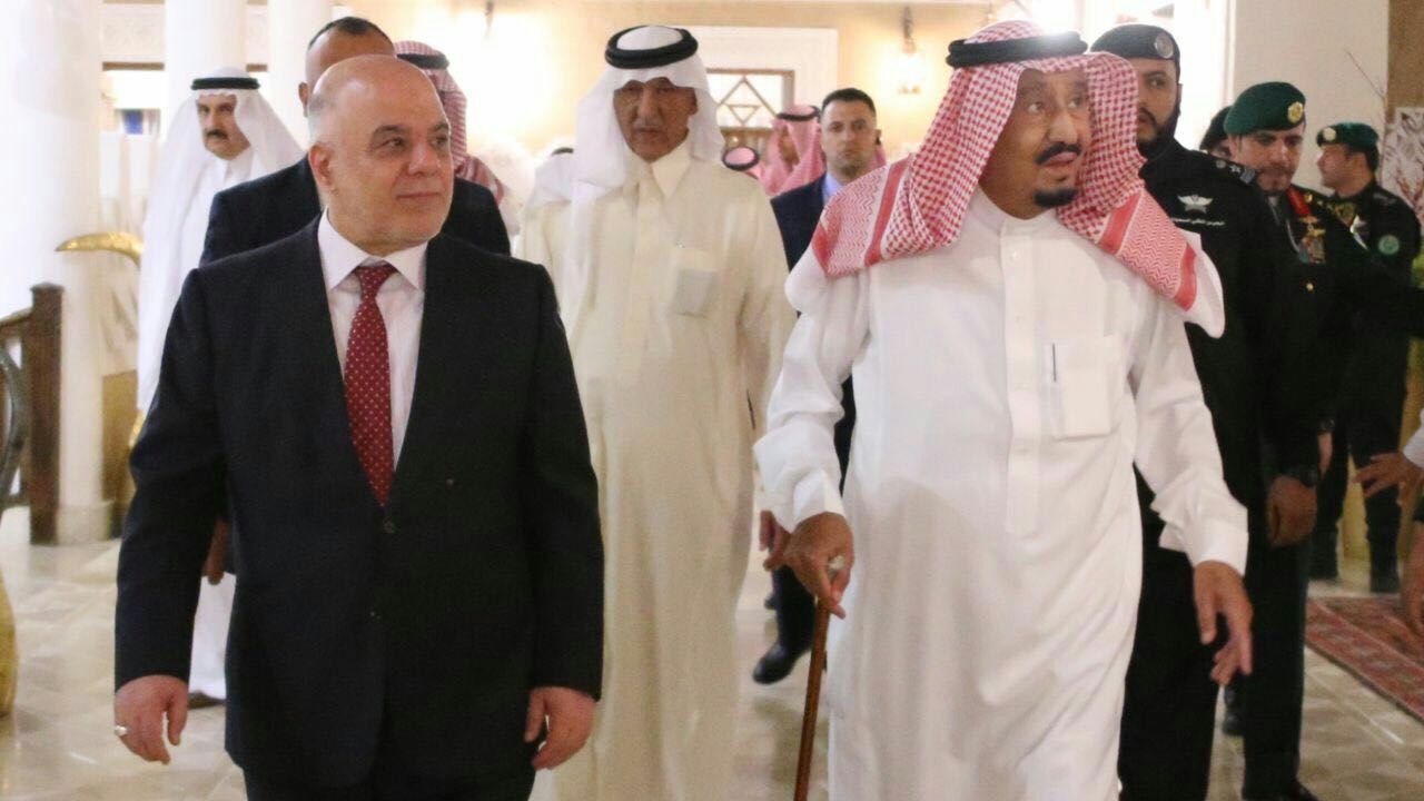 العبادی با پادشاه عربستان دیدار کرد+تصاویر